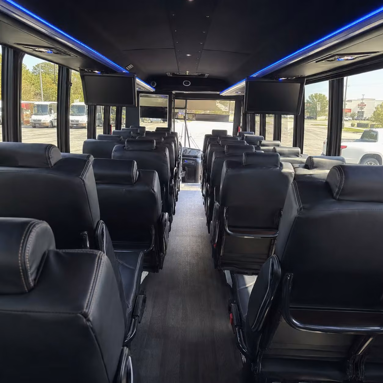 30 passenger minibus inside