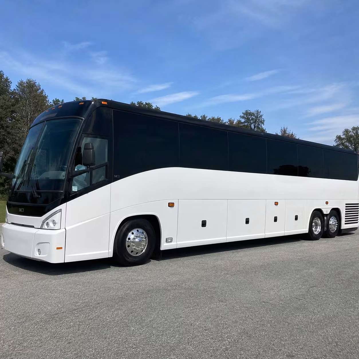 56 passenger charter bus