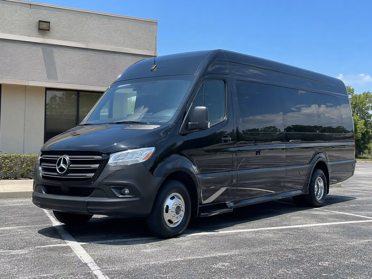 sprinter van with driver